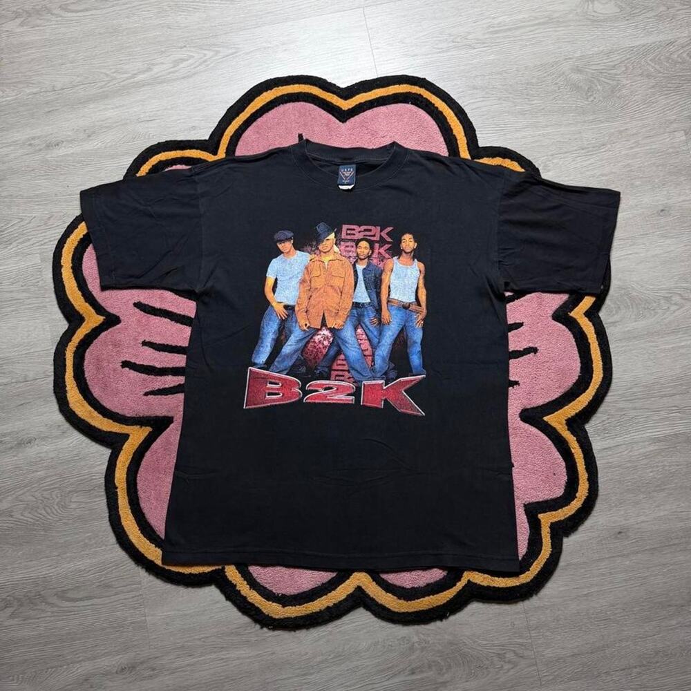 Vintage Y2K B2K Scream Tour III Double Sided Graphic Rap T-shirt Large Black